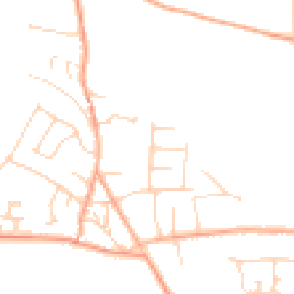 Daytime road noise heatmap for NR29 3SD