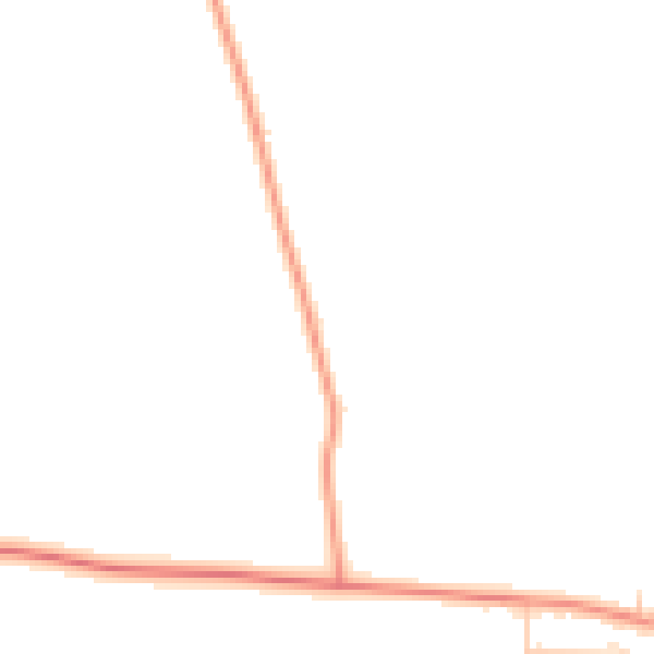 Daytime road noise heatmap for NR29 4DT
