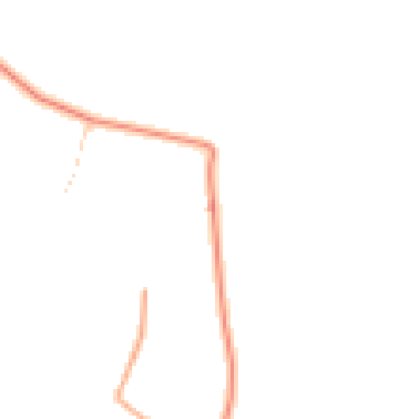 Daytime road noise heatmap for NR29 4EQ