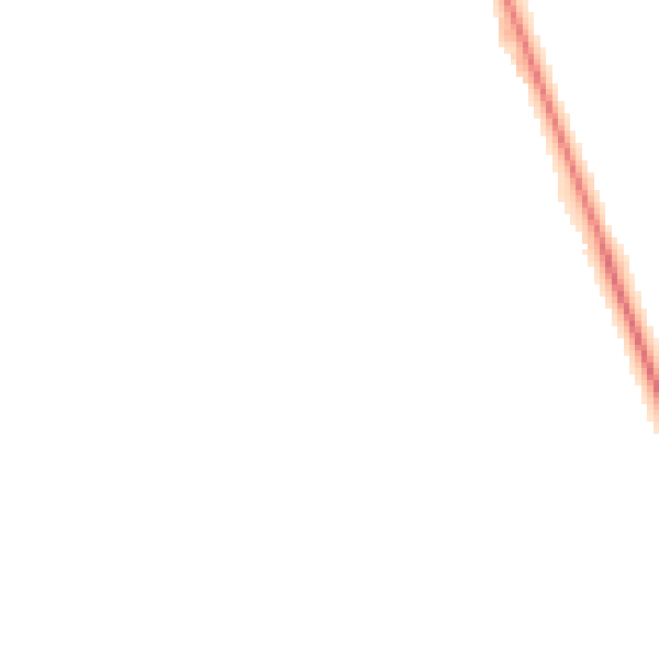 Night-time road noise heatmap for NR29 5AT