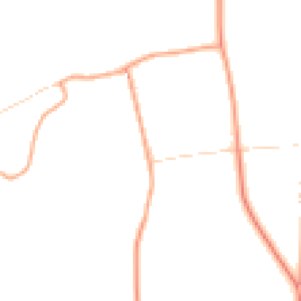 Daytime road noise heatmap for NR29 5PL