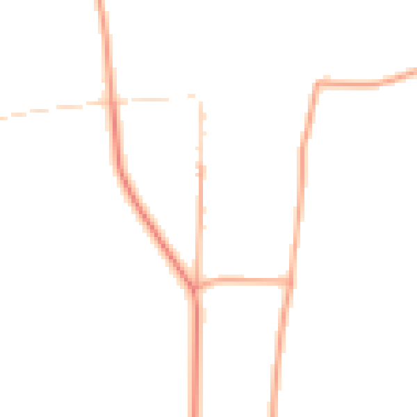 Daytime road noise heatmap for NR29 5PW