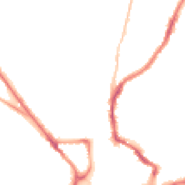 Night-time road noise heatmap for NR3 1EE