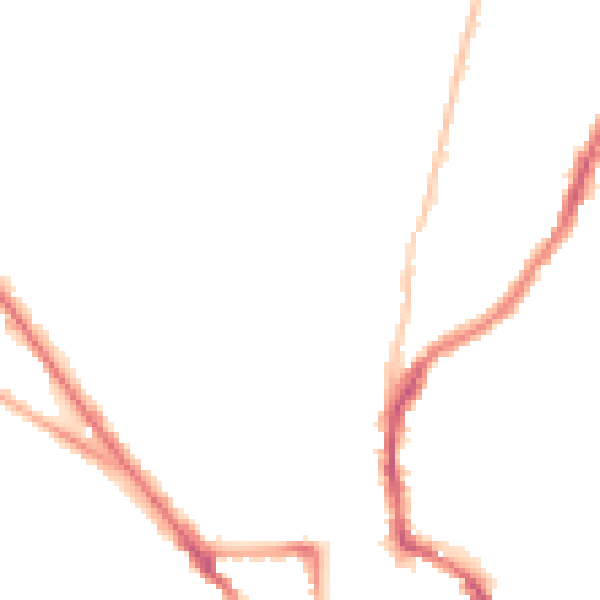 Night-time road noise heatmap for NR3 1EN