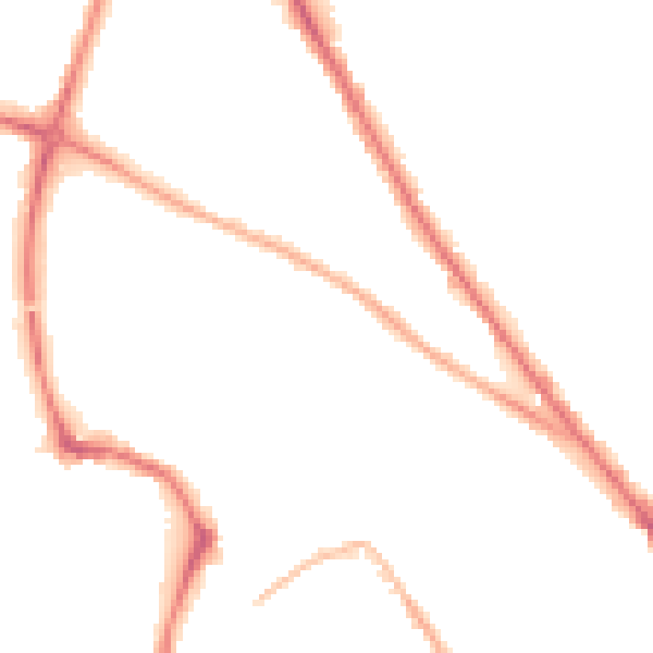 Night-time road noise heatmap for NR3 2DT