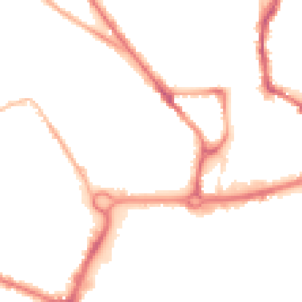 Night-time road noise heatmap for NR3 3DN
