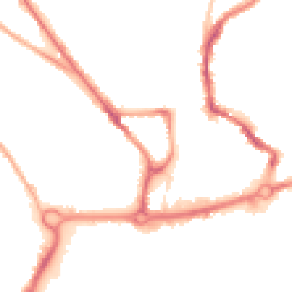 Night-time road noise heatmap for NR3 3DR
