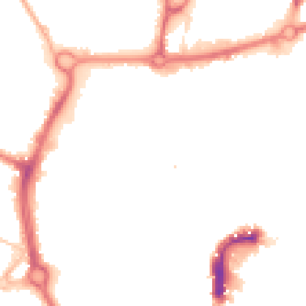Night-time road noise heatmap for NR3 3DS