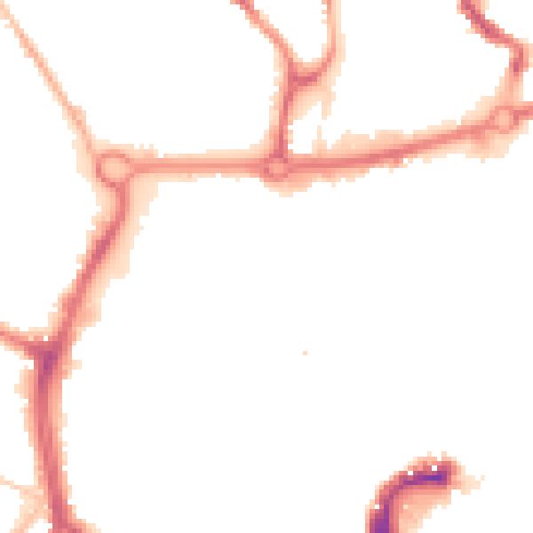 Night-time road noise heatmap for NR3 3FD