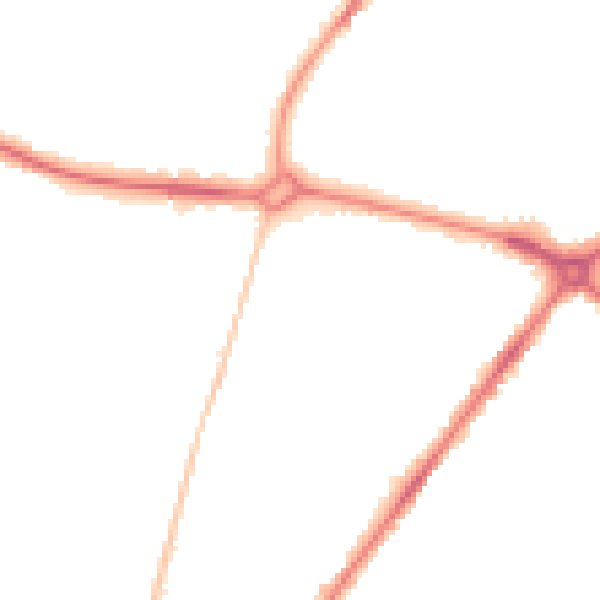 Night-time road noise heatmap for NR3 4HQ