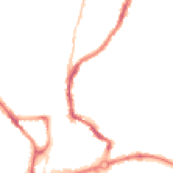 Night-time road noise heatmap for NR3 4PR