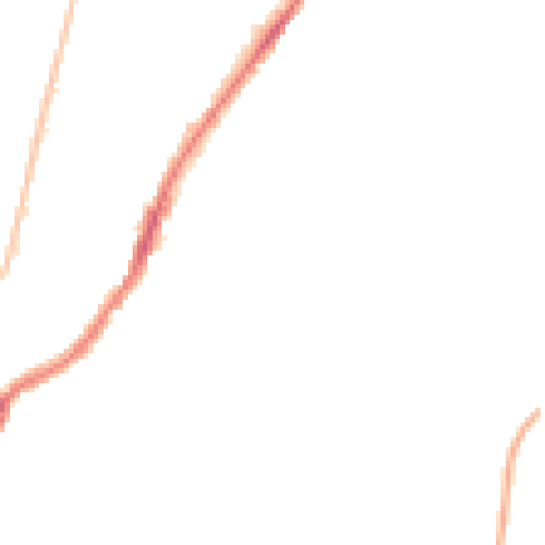 Night-time road noise heatmap for NR3 4SD