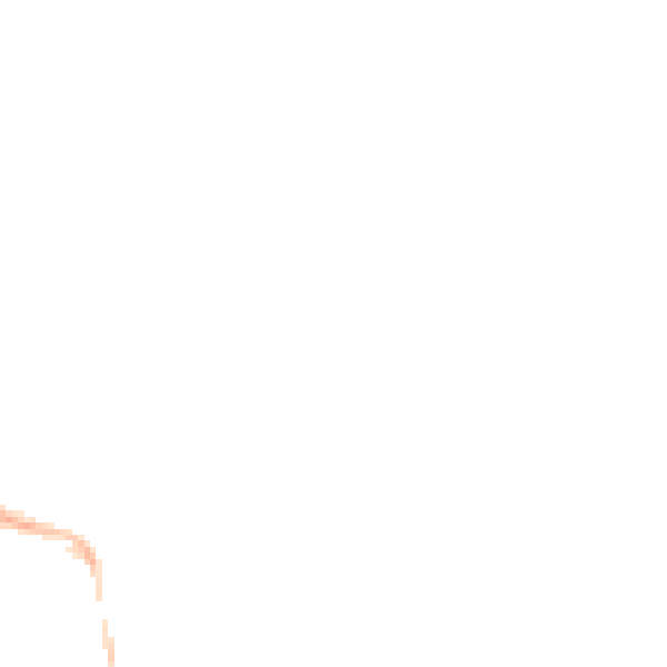 Night-time road noise heatmap for NR30 1AS