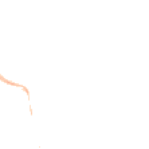 Night-time road noise heatmap for NR30 1AT