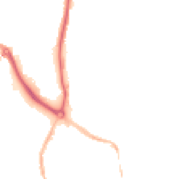Night-time road noise heatmap for NR30 1BH