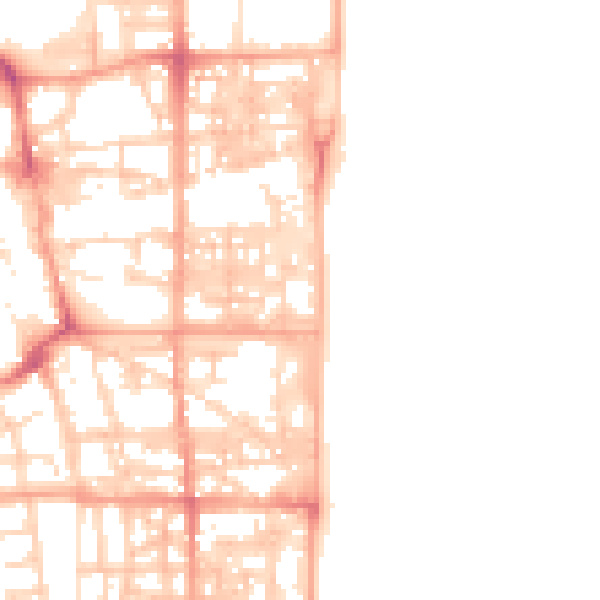 Daytime road noise heatmap for NR30 2HD