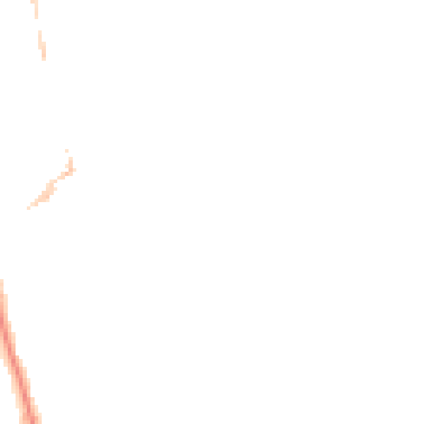 Night-time road noise heatmap for NR30 2LU