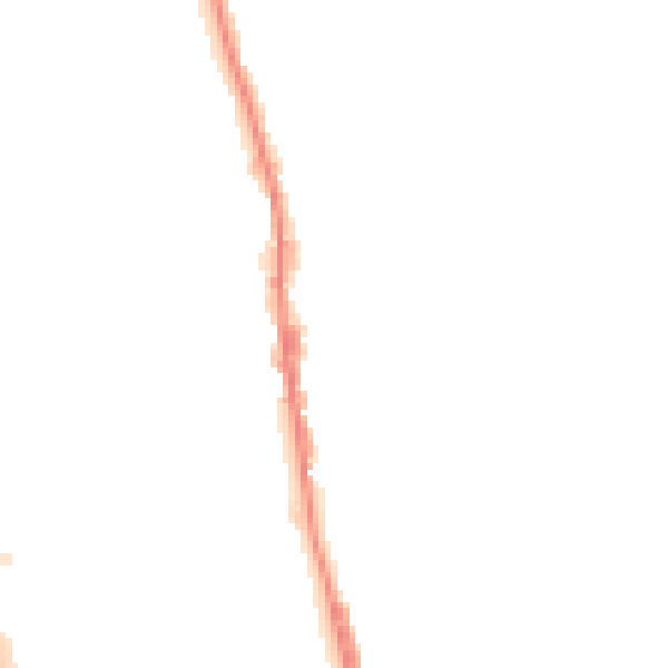 Night-time road noise heatmap for NR30 3DN