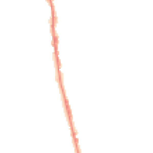 Night-time road noise heatmap for NR30 3DR