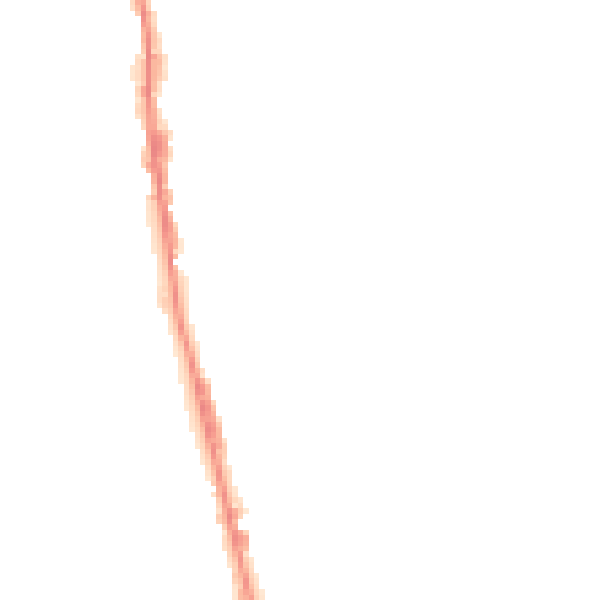 Night-time road noise heatmap for NR30 3DU