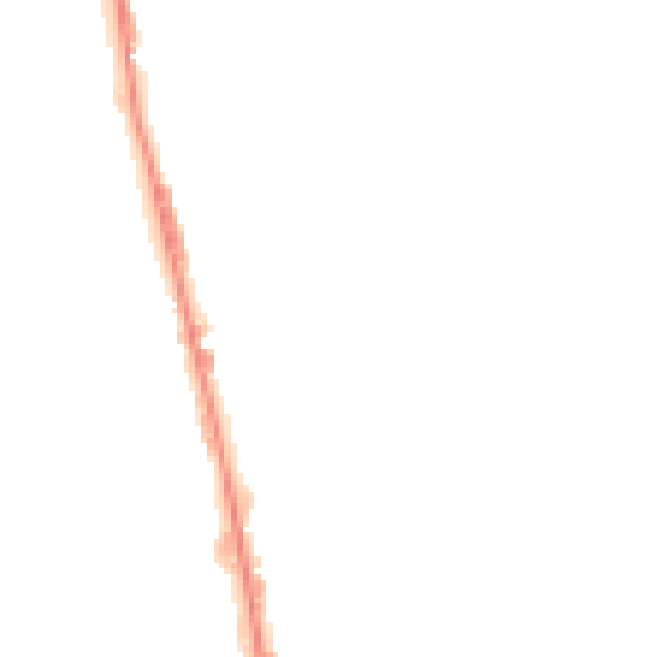 Night-time road noise heatmap for NR30 3PB