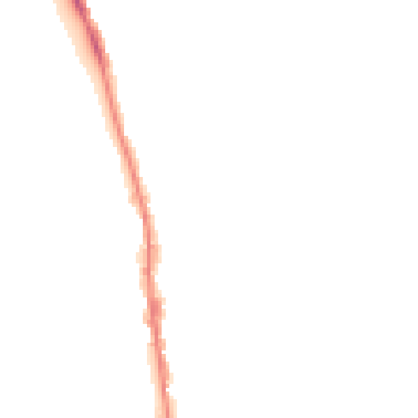 Night-time road noise heatmap for NR30 3RG