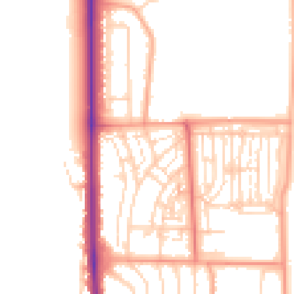 Daytime road noise heatmap for NR30 4AL