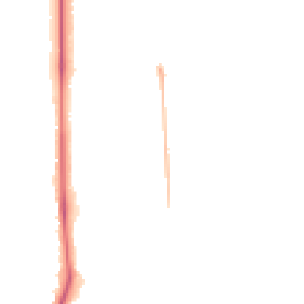 Night-time road noise heatmap for NR30 4BL