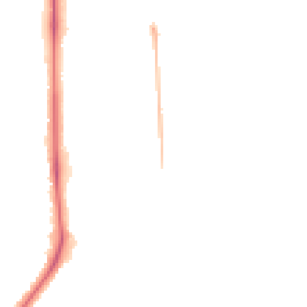 Night-time road noise heatmap for NR30 4BT