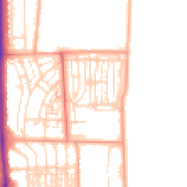 Daytime road noise heatmap for NR30 4EZ