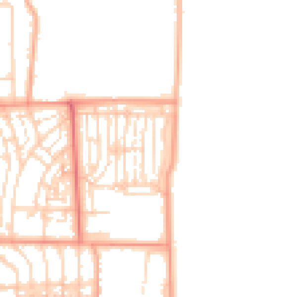 Daytime road noise heatmap for NR30 4HD