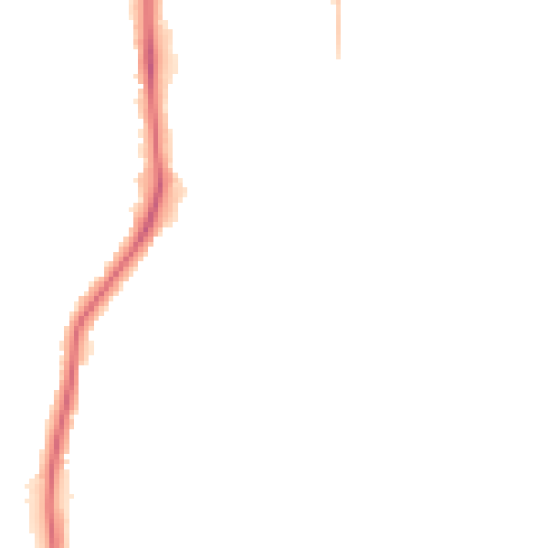 Night-time road noise heatmap for NR30 4JY