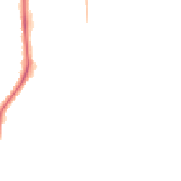 Night-time road noise heatmap for NR30 4NG