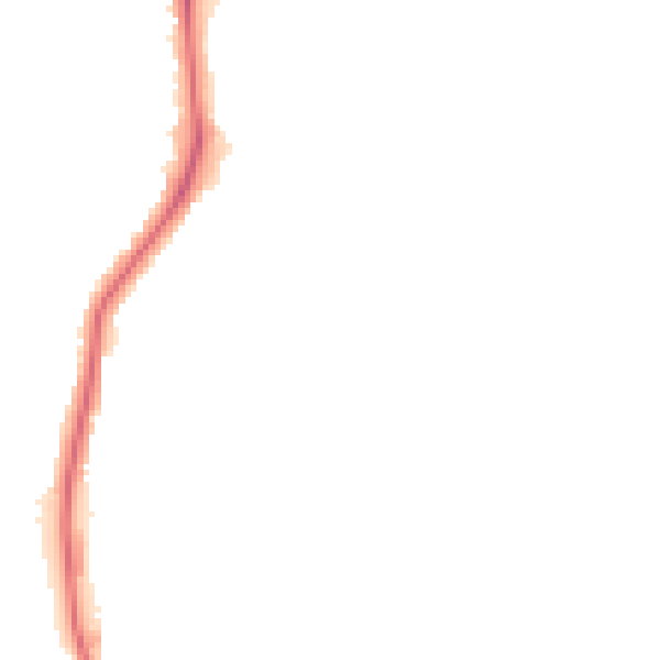 Night-time road noise heatmap for NR30 4NY