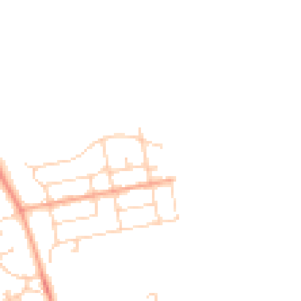Daytime road noise heatmap for NR30 5PF