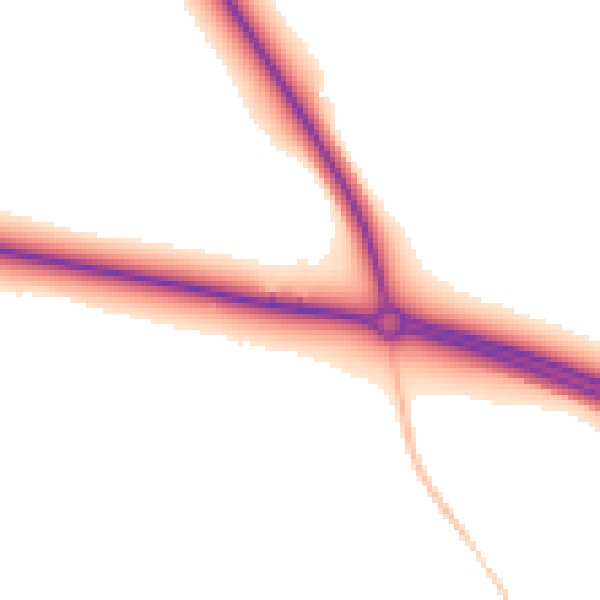 Daytime road noise heatmap for NR30 5SL