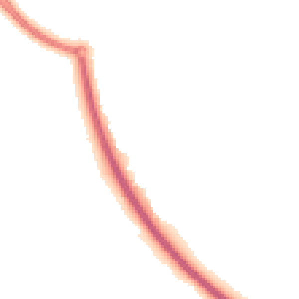 Night-time road noise heatmap for NR30 5TB