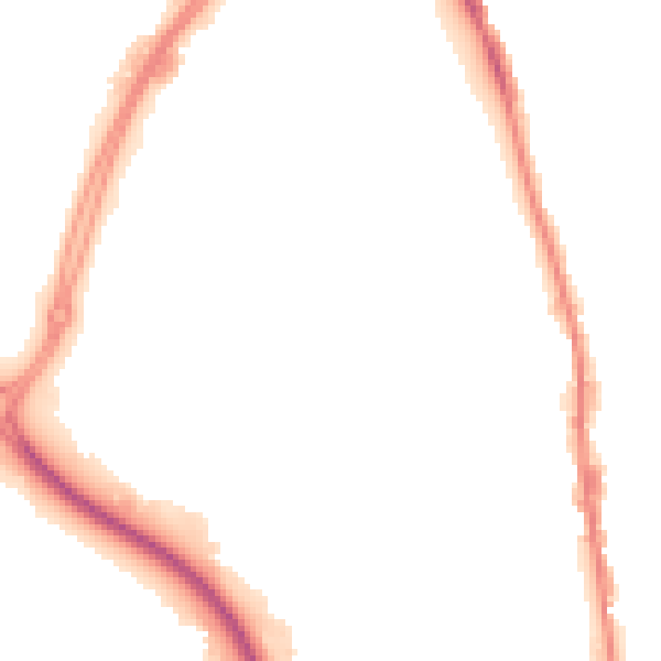 Night-time road noise heatmap for NR31 0BJ