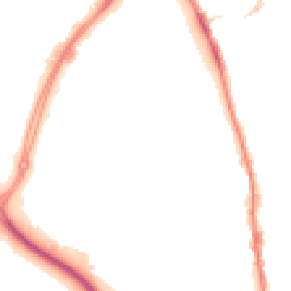 Night-time road noise heatmap for NR31 0EE