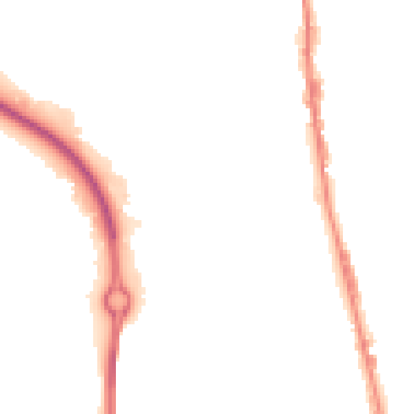 Night-time road noise heatmap for NR31 0GX