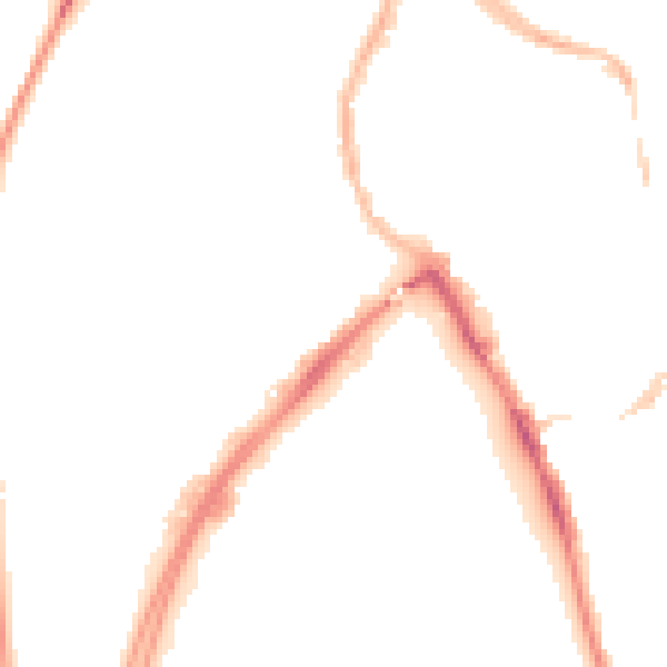 Night-time road noise heatmap for NR31 0HU