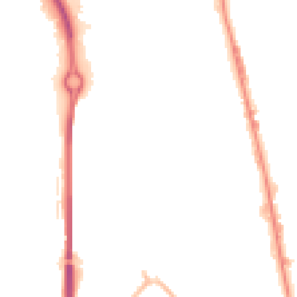 Night-time road noise heatmap for NR31 0QG