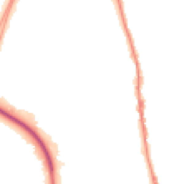 Night-time road noise heatmap for NR31 0QJ