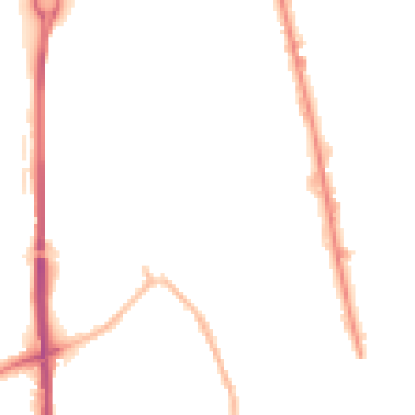 Night-time road noise heatmap for NR31 0QP