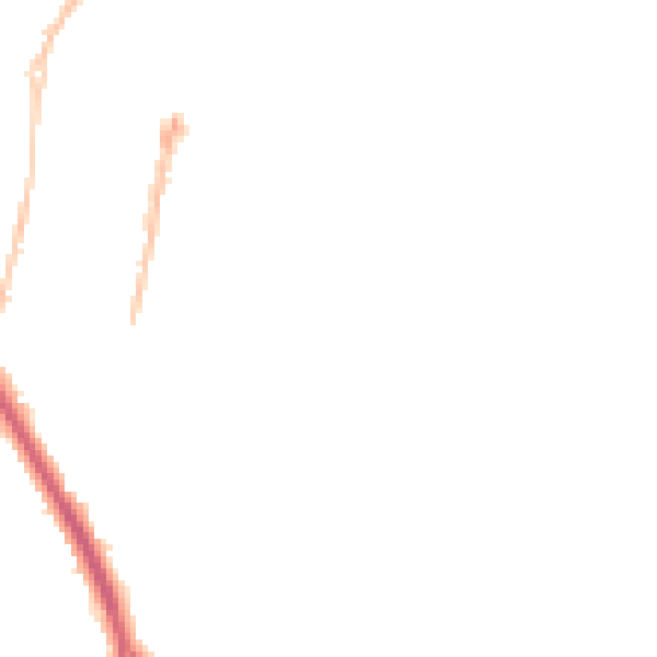 Night-time road noise heatmap for NR31 6DA