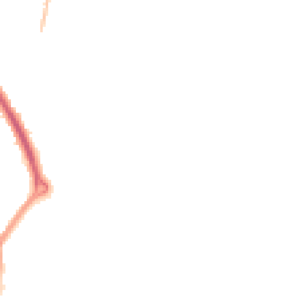 Night-time road noise heatmap for NR31 6DH