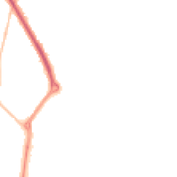 Night-time road noise heatmap for NR31 6DR