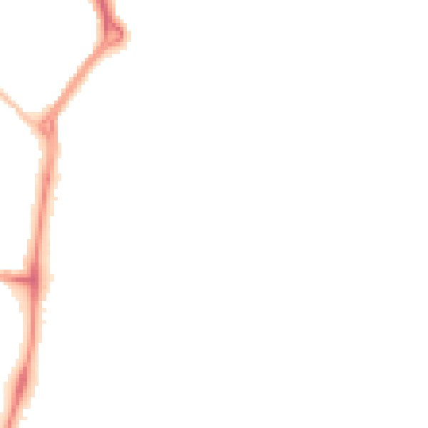 Night-time road noise heatmap for NR31 6EE