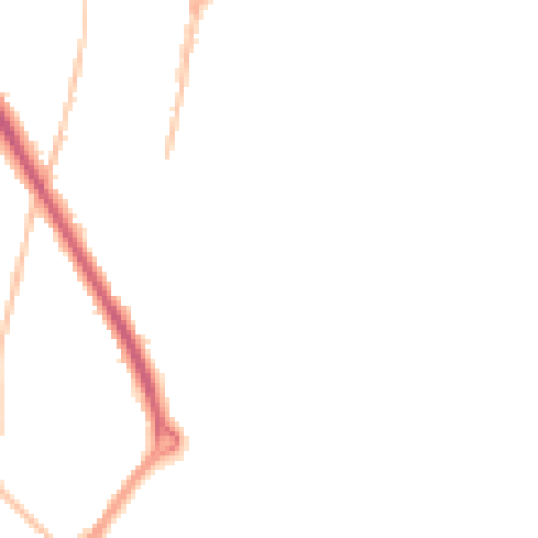 Night-time road noise heatmap for NR31 6FB