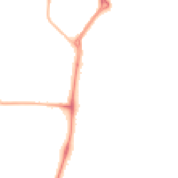 Night-time road noise heatmap for NR31 6SF